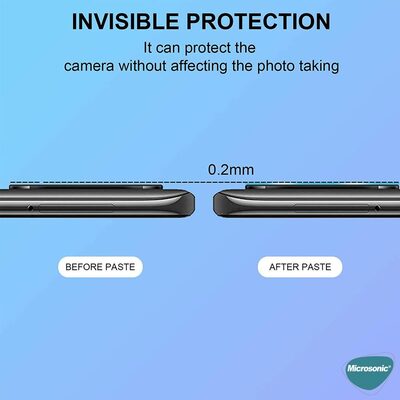 Microsonic Xiaomi Mi 11T Pro Kamera Lens Koruma Camı V2 Siyah