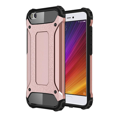 Microsonic Xiaomi Mi 5S Kılıf Rugged Armor Rose Gold