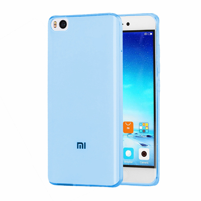 Microsonic Xiaomi Mi 5S Kılıf Transparent Soft Mavi