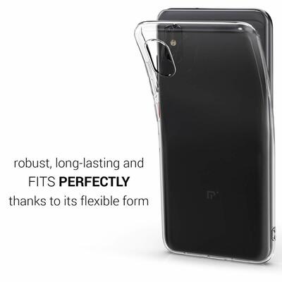 Microsonic Xiaomi Mi 8 Pro Kılıf Transparent Soft Beyaz