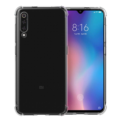 Microsonic Xiaomi Mi 9 Kılıf Anti Shock Silikon Şeffaf