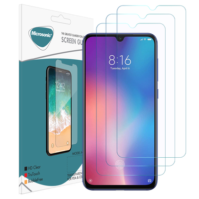 Microsonic Xiaomi Mi 9 Nano Ekran Koruyucu (3'lü Paket)