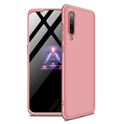 Microsonic Xiaomi Mi 9 Kılıf Double Dip 360 Protective AYS Rose Gold