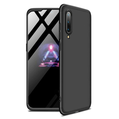 Microsonic Xiaomi Mi 9 Kılıf Double Dip 360 Protective AYS Siyah