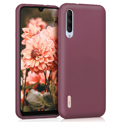 Microsonic Xiaomi Mi 9 Lite Kılıf Matte Silicone Mor