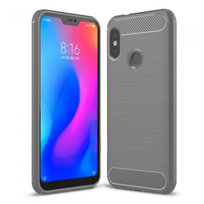 Microsonic Xiaomi Mi A2 Lite Kılıf Room Silikon Gri