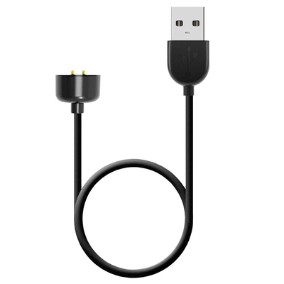 Microsonic Xiaomi Mi Band 5 Manyetik USB Şarj Kablosu Siyah