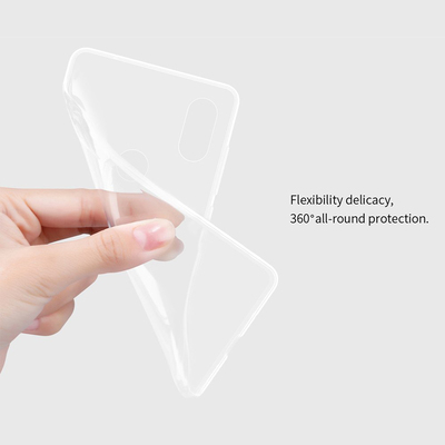 Microsonic Xiaomi Mi Mix 2S Kılıf Transparent Soft Beyaz