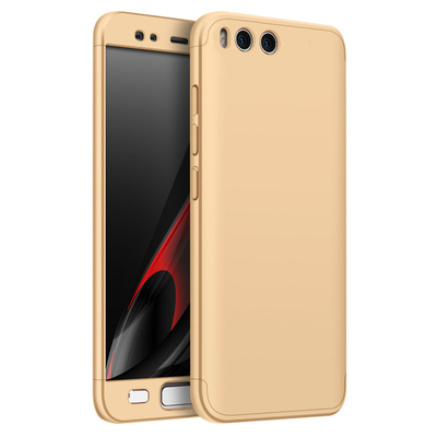 Microsonic Xiaomi Mi Note 3 Kılıf Double Dip 360 Protective AYS Gold