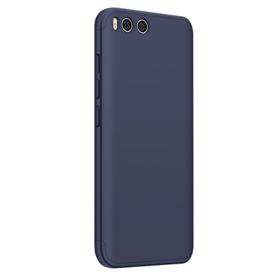 Microsonic Xiaomi Mi Note 3 Kılıf Double Dip 360 Protective AYS Lacivert