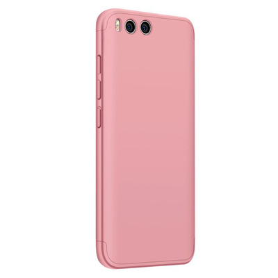 Microsonic Xiaomi Mi Note 3 Kılıf Double Dip 360 Protective AYS Rose Gold