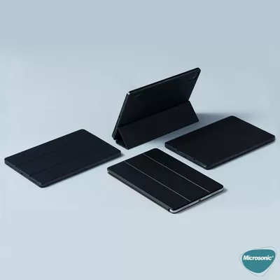 Microsonic Xiaomi Mi Pad 5 Smart Case ve arka Kılıf Pembe
