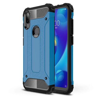 Microsonic Xiaomi Mi Play Kılıf Rugged Armor Mavi