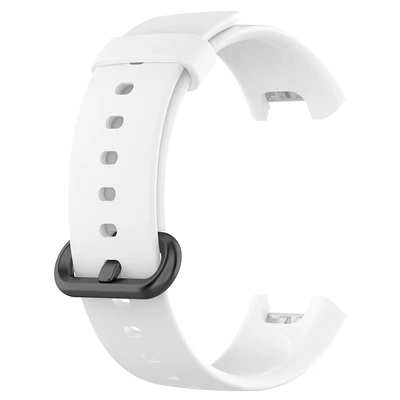 Microsonic Xiaomi Mi Watch Lite Kordon, Silicone Sport Band Beyaz