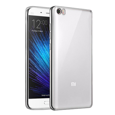 Microsonic Xiaomi Mi5 Pro Kılıf Skyfall Transparent Clear Gümüş