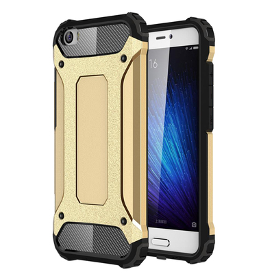 Microsonic Xiaomi Mi5 Pro Kılıf Rugged Armor Gold