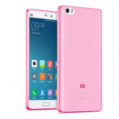 Microsonic Xiaomi Mi5 Pro Kılıf Transparent Soft Pembe