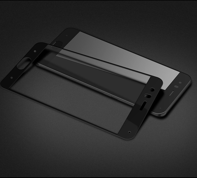Microsonic Xiaomi Mi6 Kavisli Temperli Cam Ekran Koruyucu Film Gold