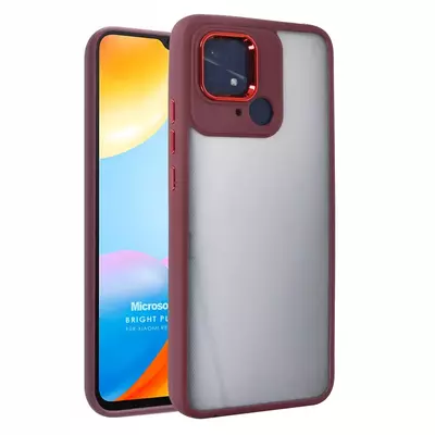 Microsonic Xiaomi Poco C40 Kılıf Bright Planet Kırmızı