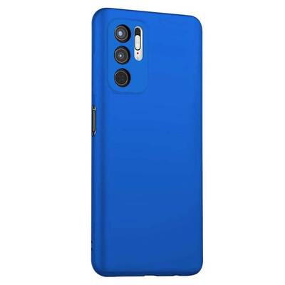 Microsonic Xiaomi Poco M3 Pro Kılıf Matte Silicone Mavi