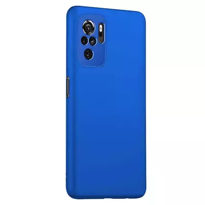 Microsonic Xiaomi Poco M5s Kılıf Matte Silicone Mavi