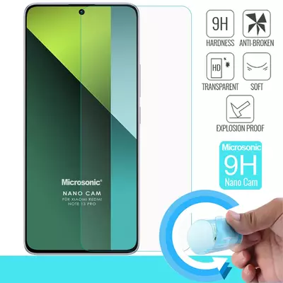 Microsonic Xiaomi Poco M6 Pro 4G Nano Glass Cam Ekran Koruyucu
