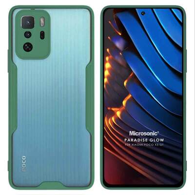 Microsonic Xiaomi Poco X3 GT Kılıf Paradise Glow Yeşil