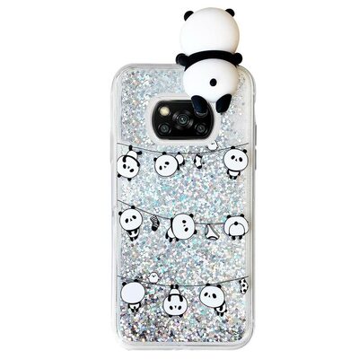 Microsonic Xiaomi Poco X3 Pro Kılıf Cute Cartoon Panda