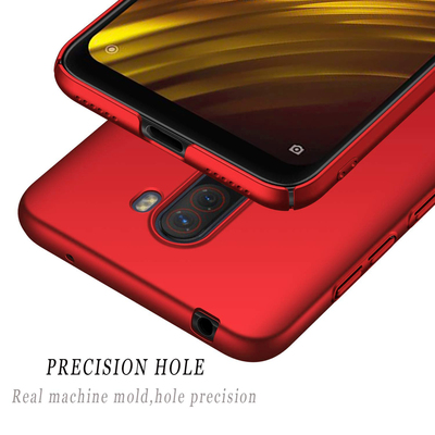 Microsonic Xiaomi Pocophone F1 Kılıf Premium Slim Kırmızı
