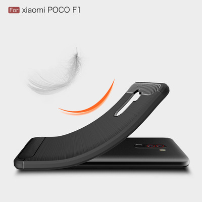 Microsonic Xiaomi Pocophone F1 Kılıf Room Silikon Siyah