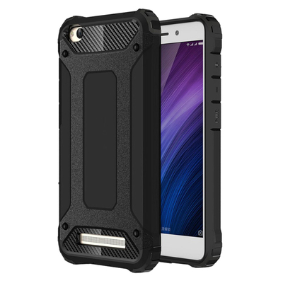 Microsonic Xiaomi Redmi 4A Kılıf Rugged Armor Siyah