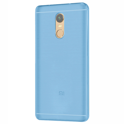 Microsonic Xiaomi Redmi 5 Plus Kılıf Transparent Soft Mavi