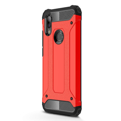 Microsonic Xiaomi Redmi 7 Kılıf Rugged Armor Kırmızı