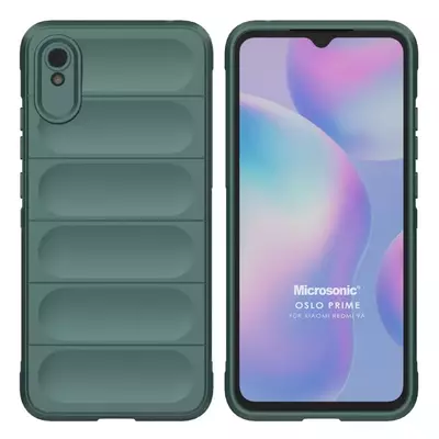 Microsonic Xiaomi Redmi 9A Kılıf Oslo Prime Yeşil