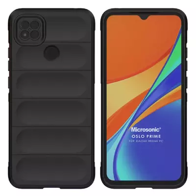 Microsonic Xiaomi Redmi 9C Kılıf Oslo Prime Siyah