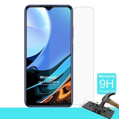 Microsonic Xiaomi Redmi 9T Tempered Glass Cam Ekran Koruyucu