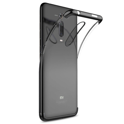 Microsonic Xiaomi Redmi K20 Kılıf Skyfall Transparent Clear Siyah