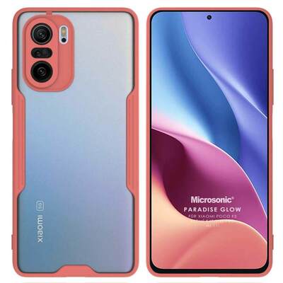 Microsonic Xiaomi Redmi K40 Pro Kılıf Paradise Glow Pembe