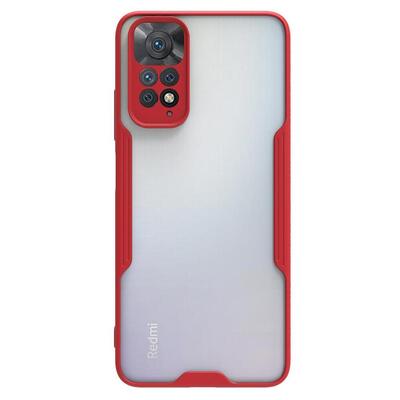 Microsonic Xiaomi Redmi Note 11 Kılıf Paradise Glow Kırmızı