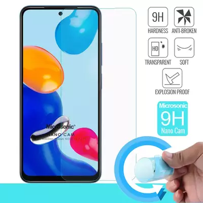 Microsonic Xiaomi Redmi Note 11 Nano Glass Cam Ekran Koruyucu