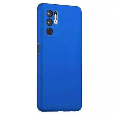 Microsonic Xiaomi Redmi Note 11 SE Kılıf Matte Silicone Mavi