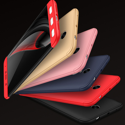 Microsonic Xiaomi Redmi Note 4X Kılıf Double Dip 360 Protective AYS Kırmızı
