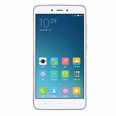 Microsonic Xiaomi Redmi Note 4X Kılıf Transparent Soft Beyaz