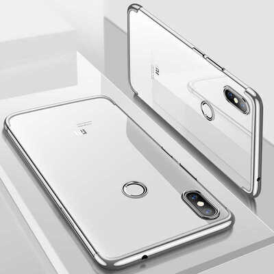 Microsonic Xiaomi Redmi Note 5 Pro Kılıf Skyfall Transparent Clear Gümüş