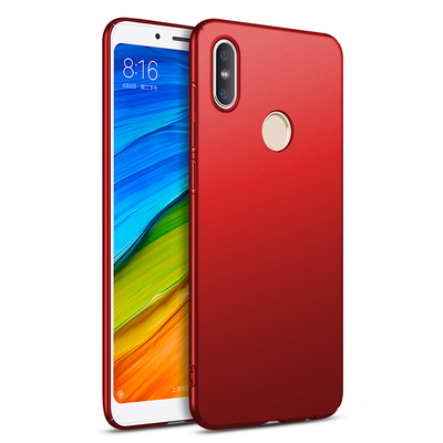 Microsonic Xiaomi Redmi Note 5 Pro Kılıf Premium Slim Kırmızı