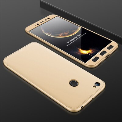 Microsonic Xiaomi Redmi Note 5A Kılıf Double Dip 360 Protective AYS Rose Gold