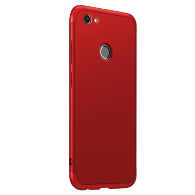 Microsonic Xiaomi Redmi Note 5A Prime Kılıf Double Dip 360 Protective AYS Kırmızı