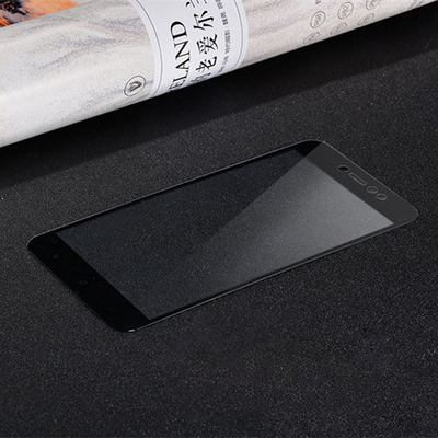 Microsonic Xiaomi Redmi Note 5A Prime Kavisli Temperli Cam Ekran Koruyucu Film Siyah