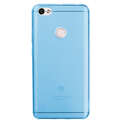 Microsonic Xiaomi Redmi Note 5A Prime Kılıf Transparent Soft Mavi