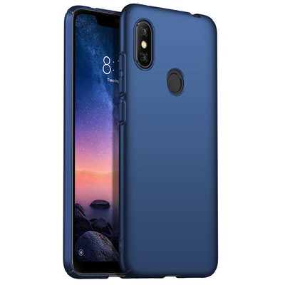 Microsonic Xiaomi Redmi Note 6 Pro Kılıf Premium Slim Lacivert